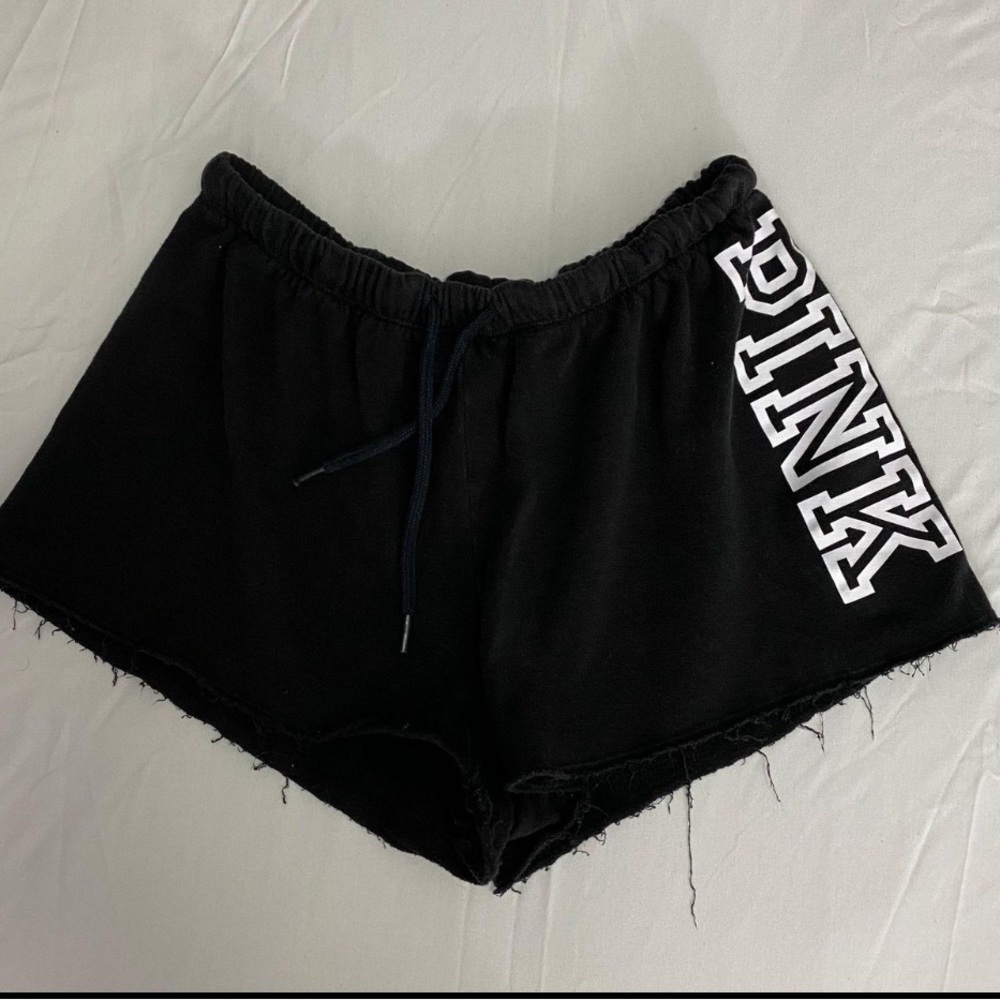 Pink Black Shorts
